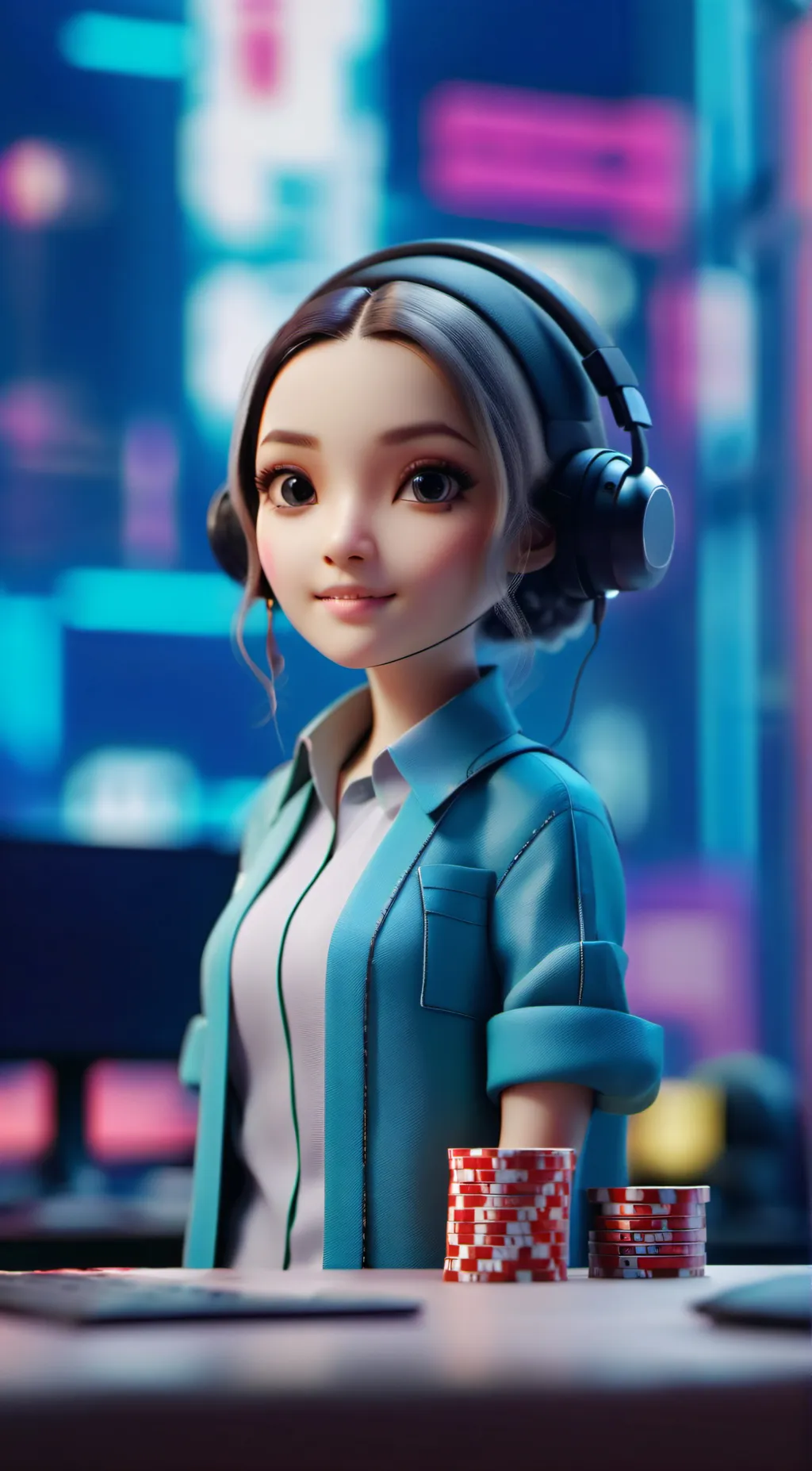 ai character: massi  background