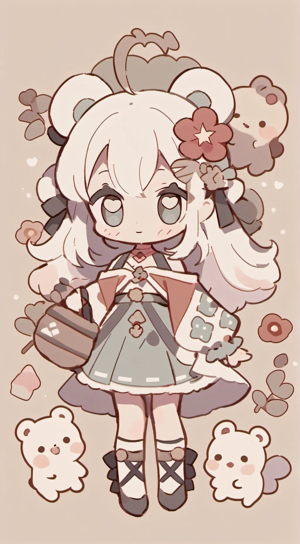 ai character: del✯ background