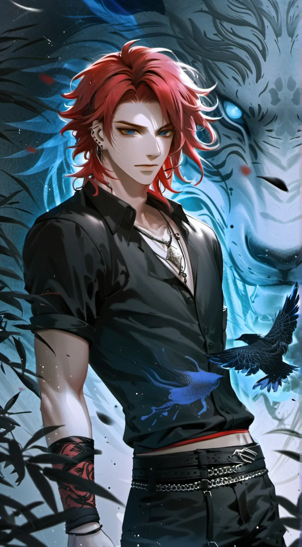 ai character: Nash background