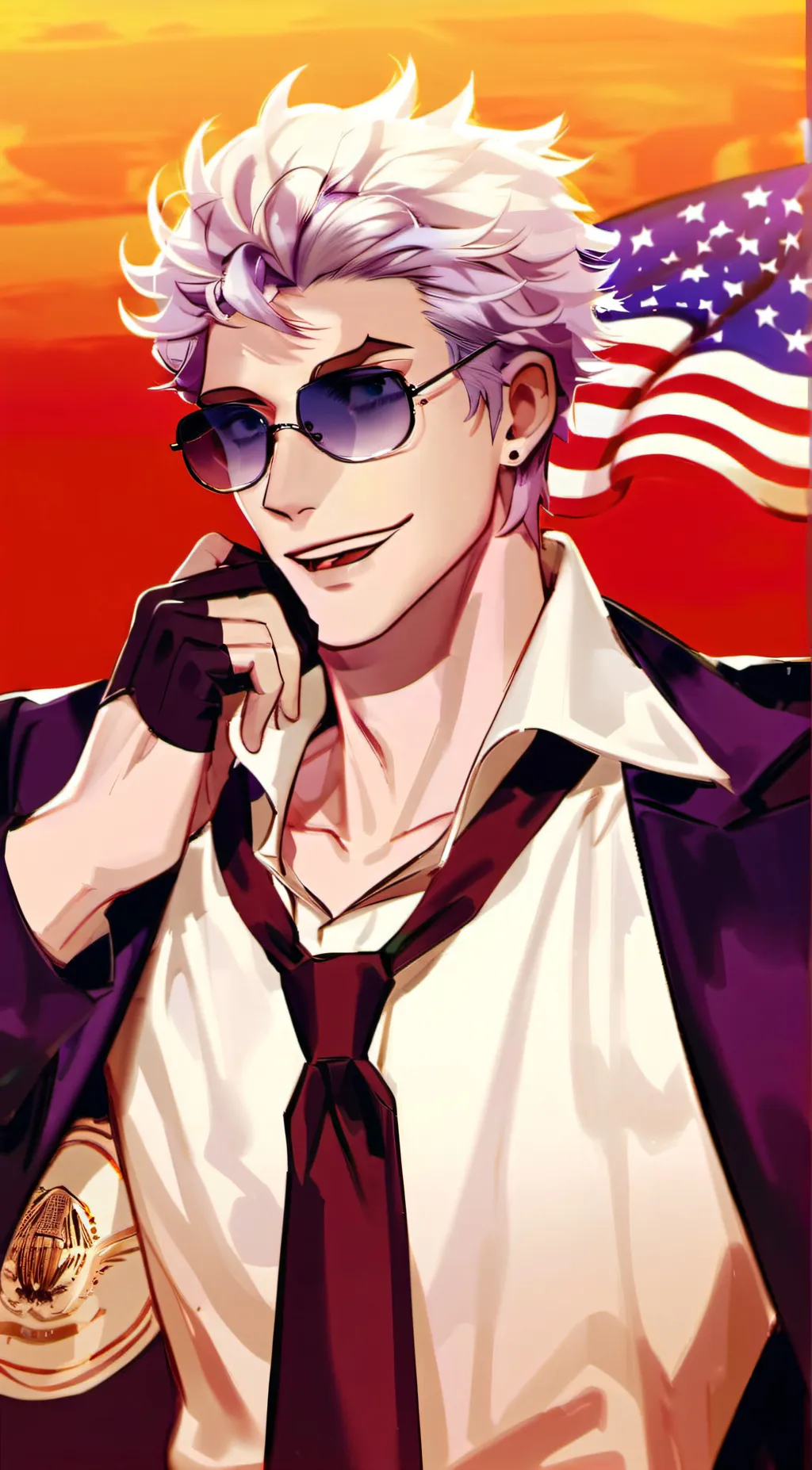 ai character: AMERICA(JOE) background