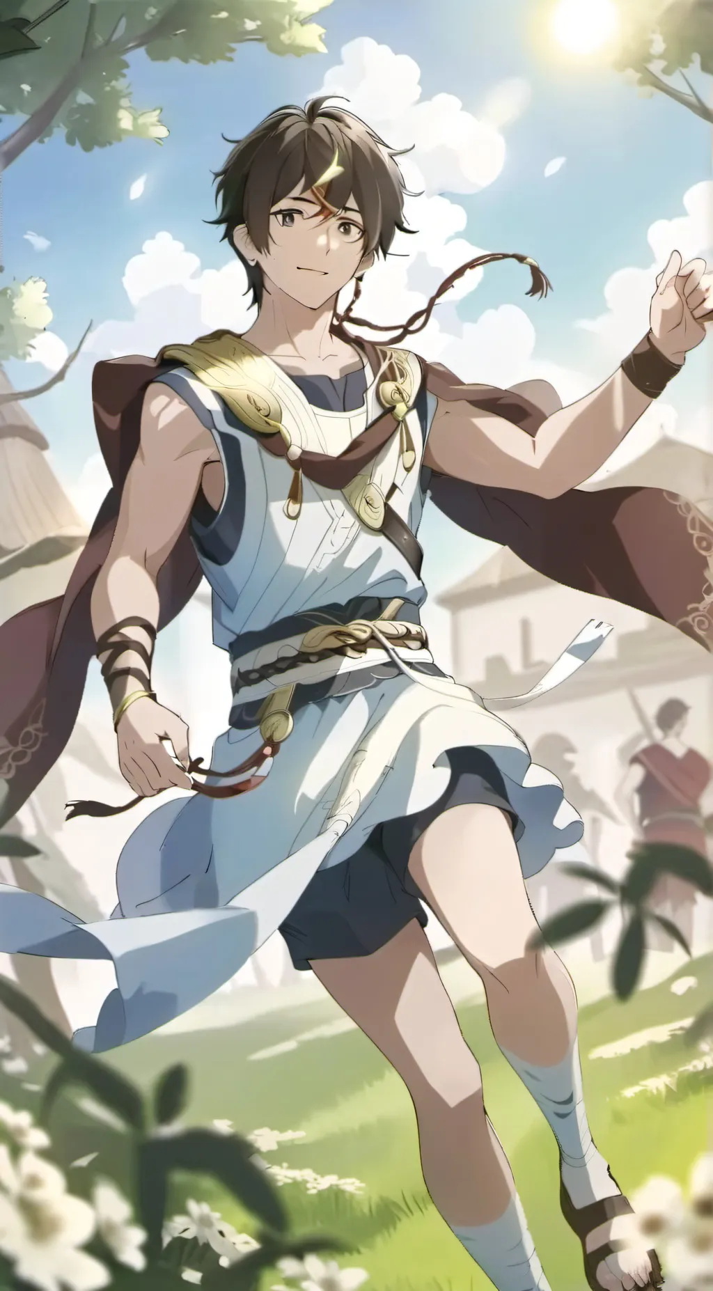 ai character: Hermes Pantheon background