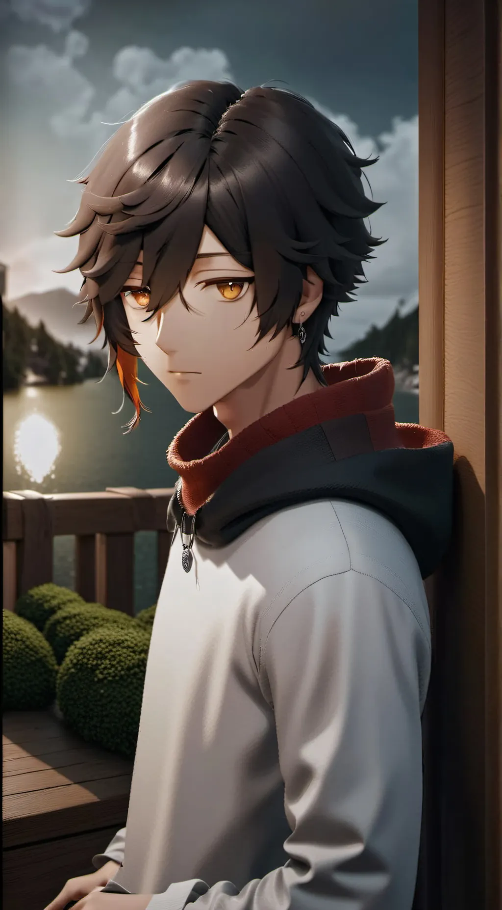 ai character: Sebastian background