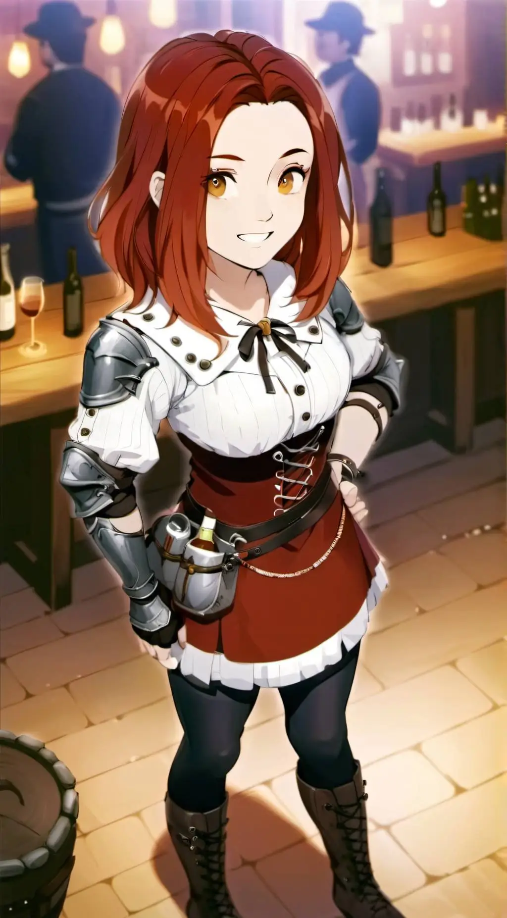 ai character: Lilly Redmine  background