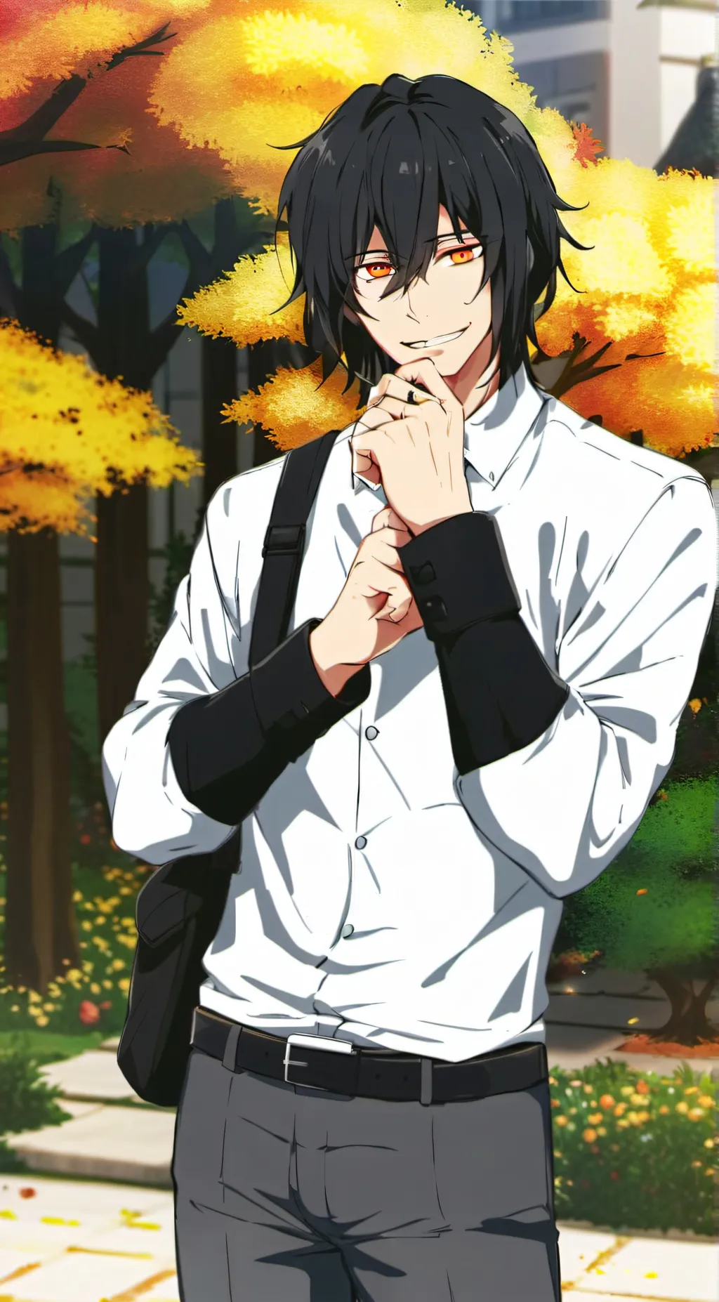 ai character: Shouta Azawia background