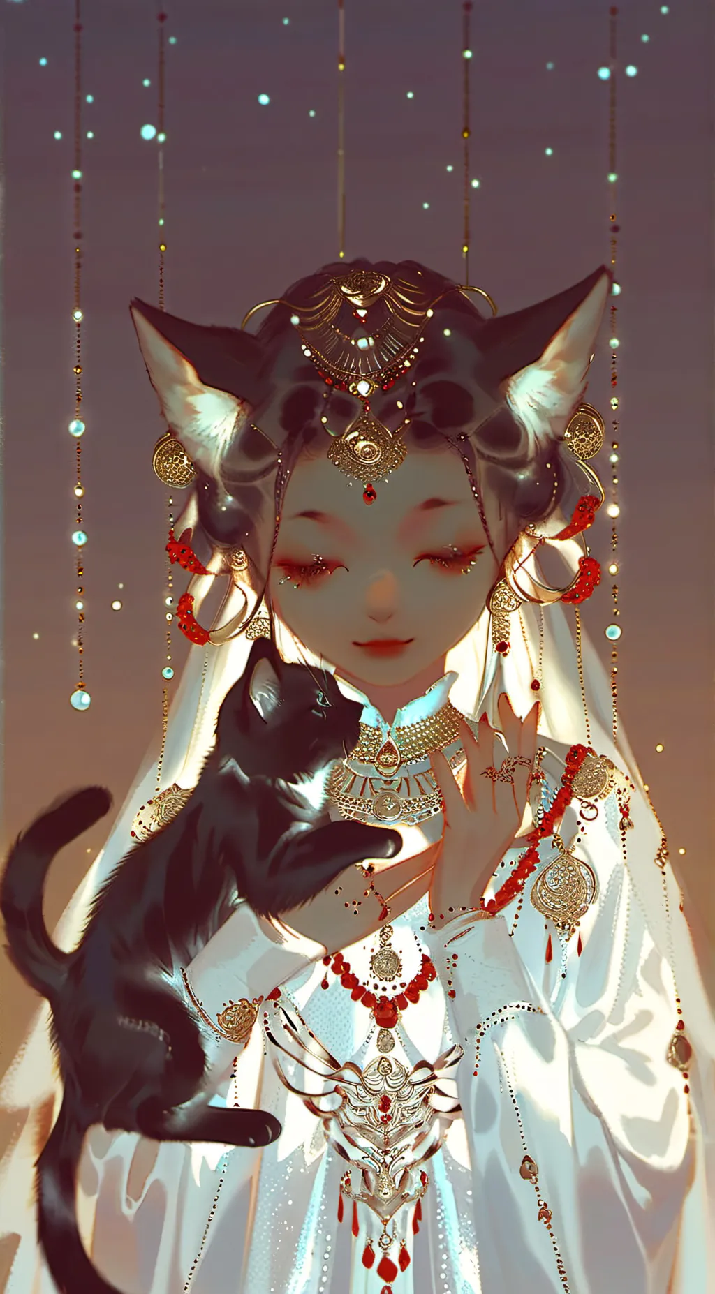 ai character: fluffy and miya background