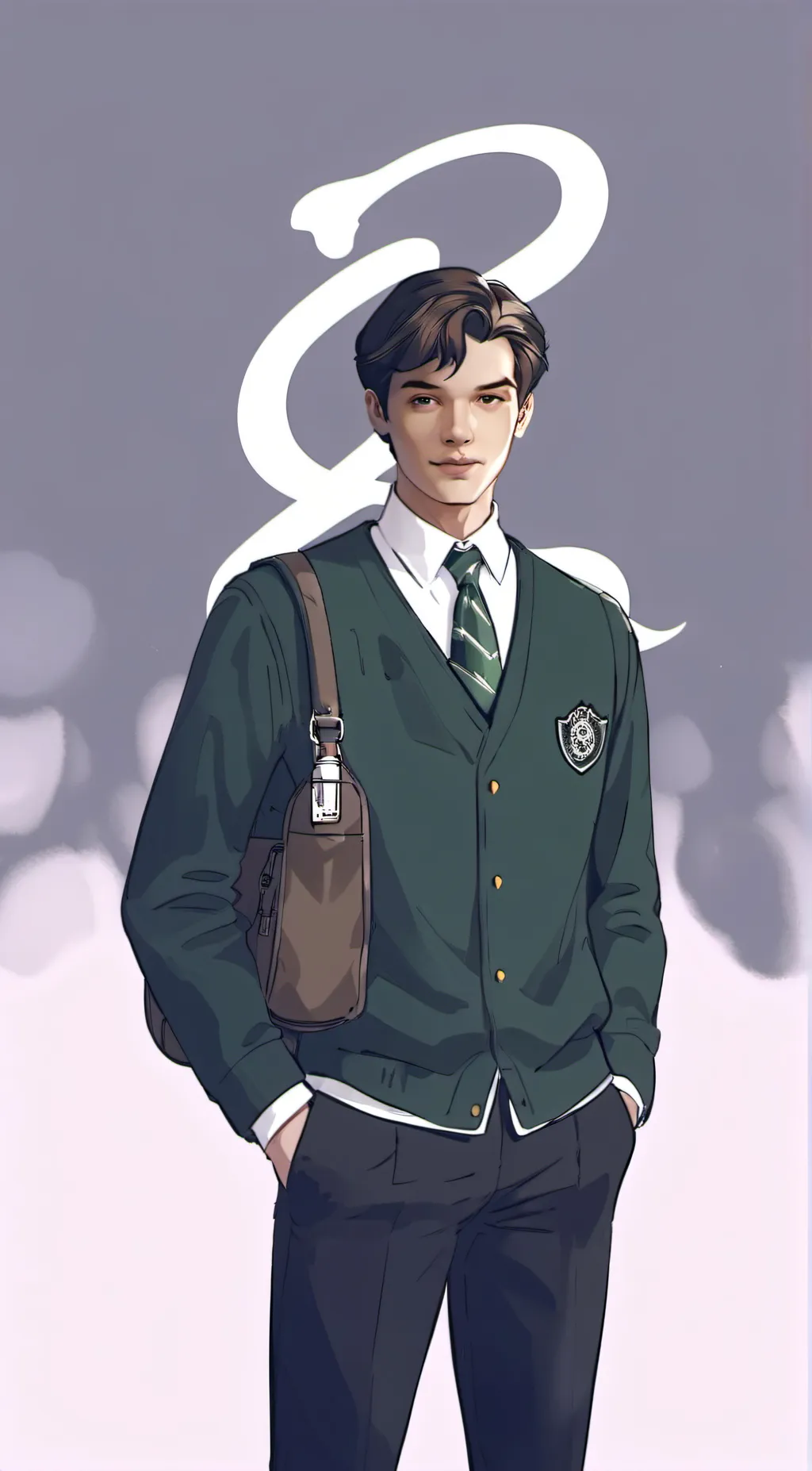 ai character: Slytherin gang  background