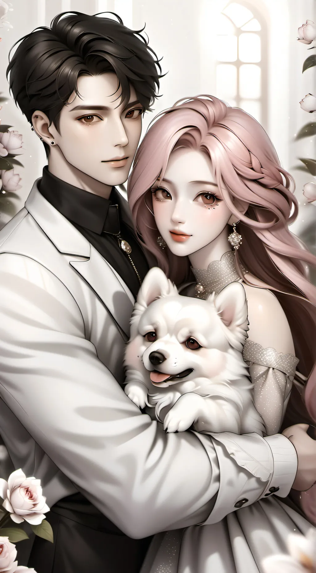 ai character: mocha background