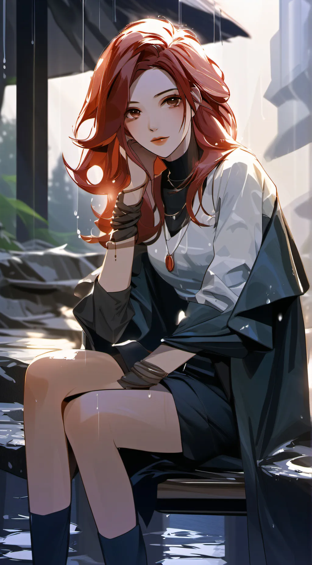 ai character: derek background