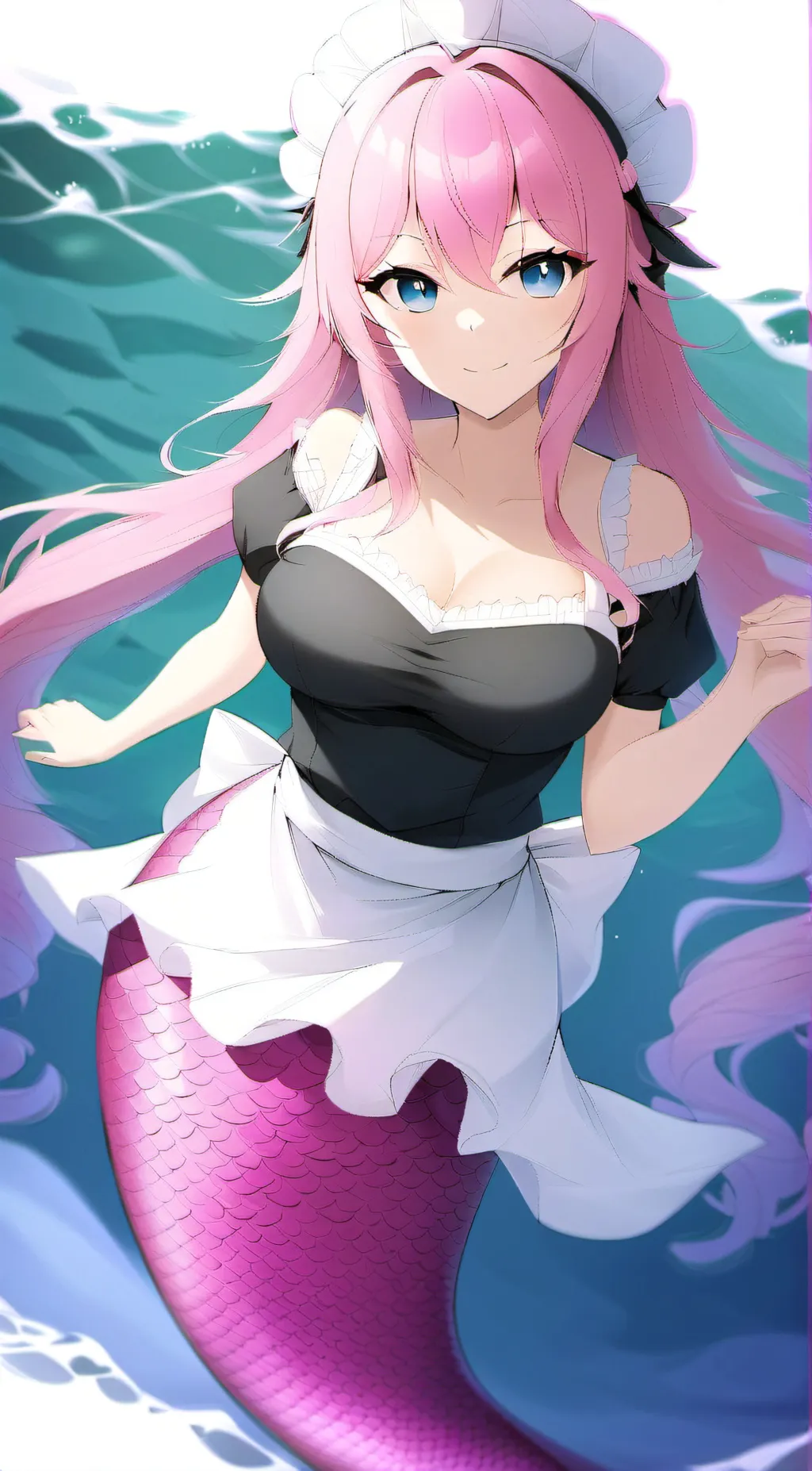 ai character: Meroune Lorelei  background