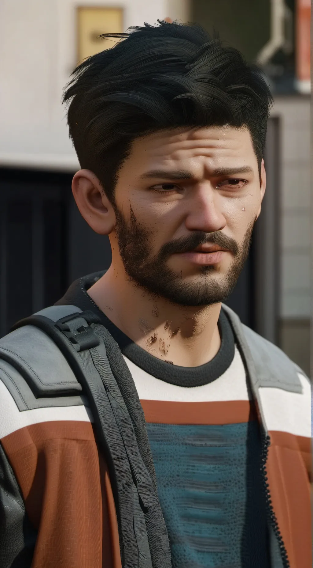 ai character: Hybrhbthb background