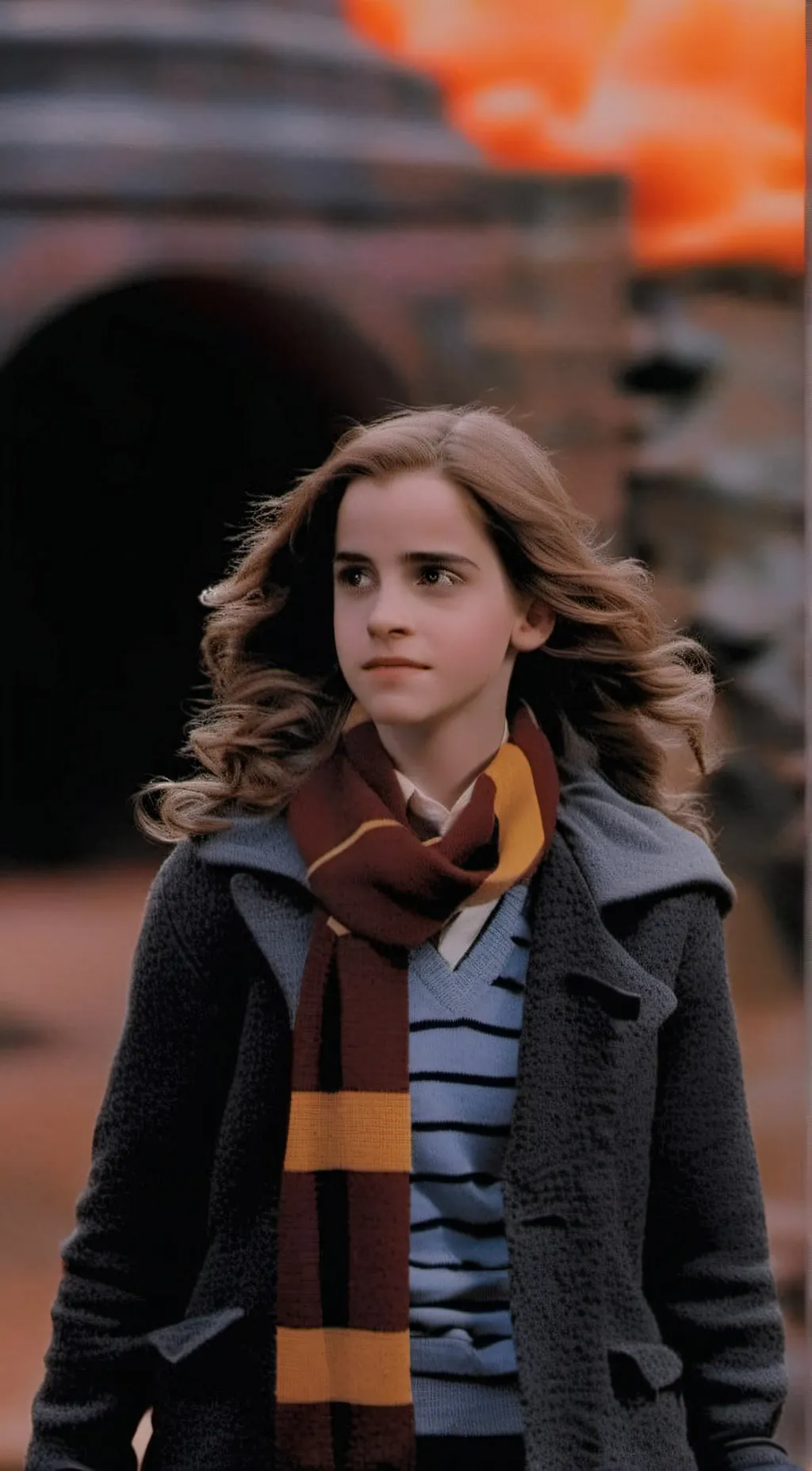 ai character: Hogwarts  background