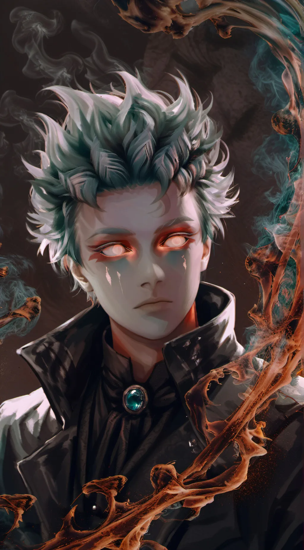 ai character: zack,elly and zero background