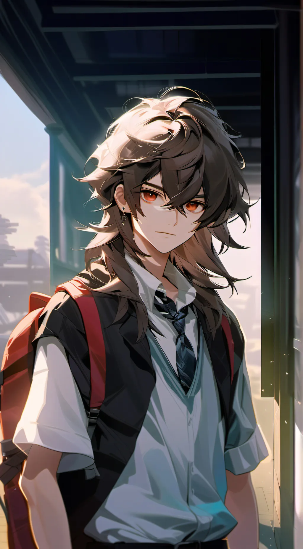 ai character: Leo BL background