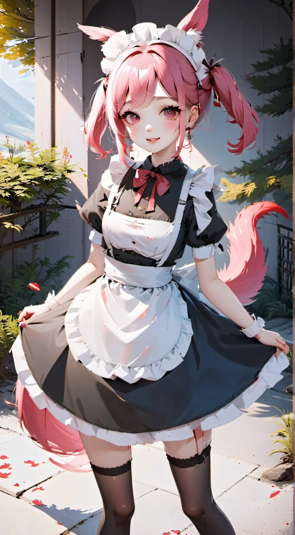 ai character: 💀Uwu cat☠️☠️ background