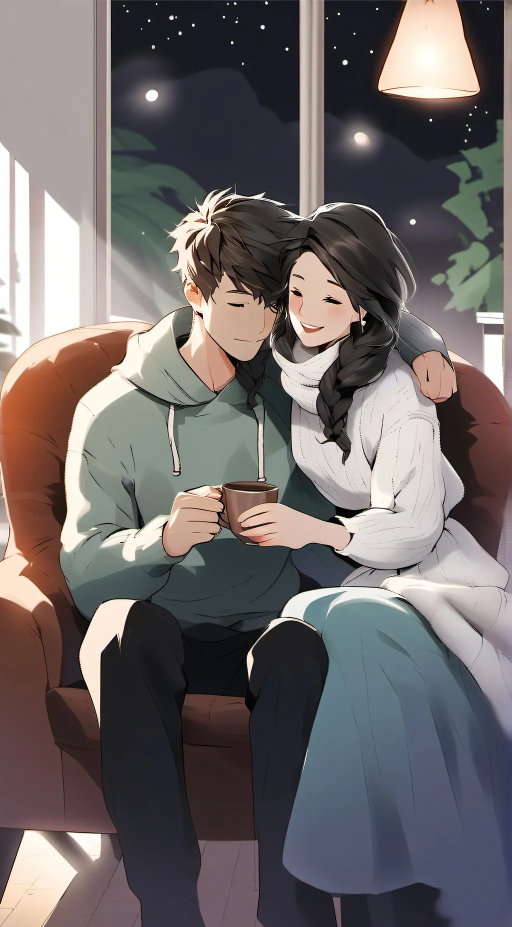 ai character: Jack and Amelia background