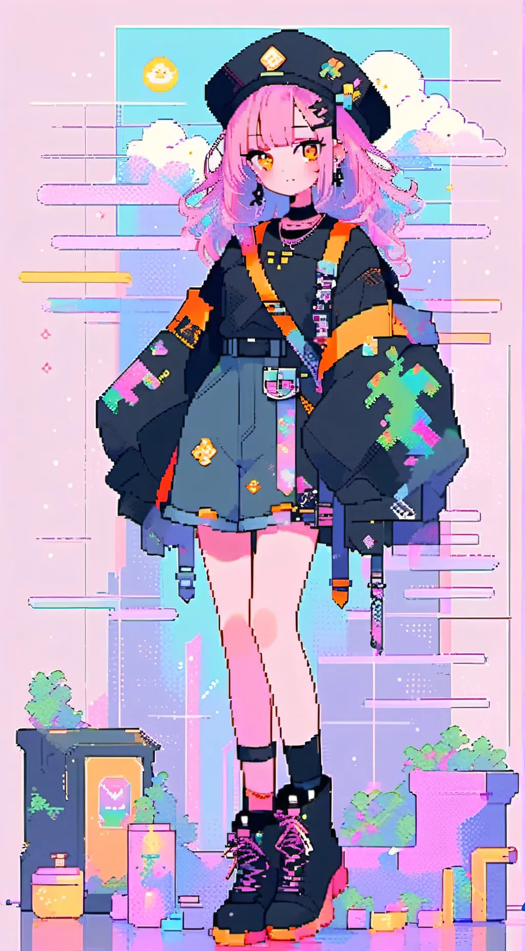 ai character: Milly background