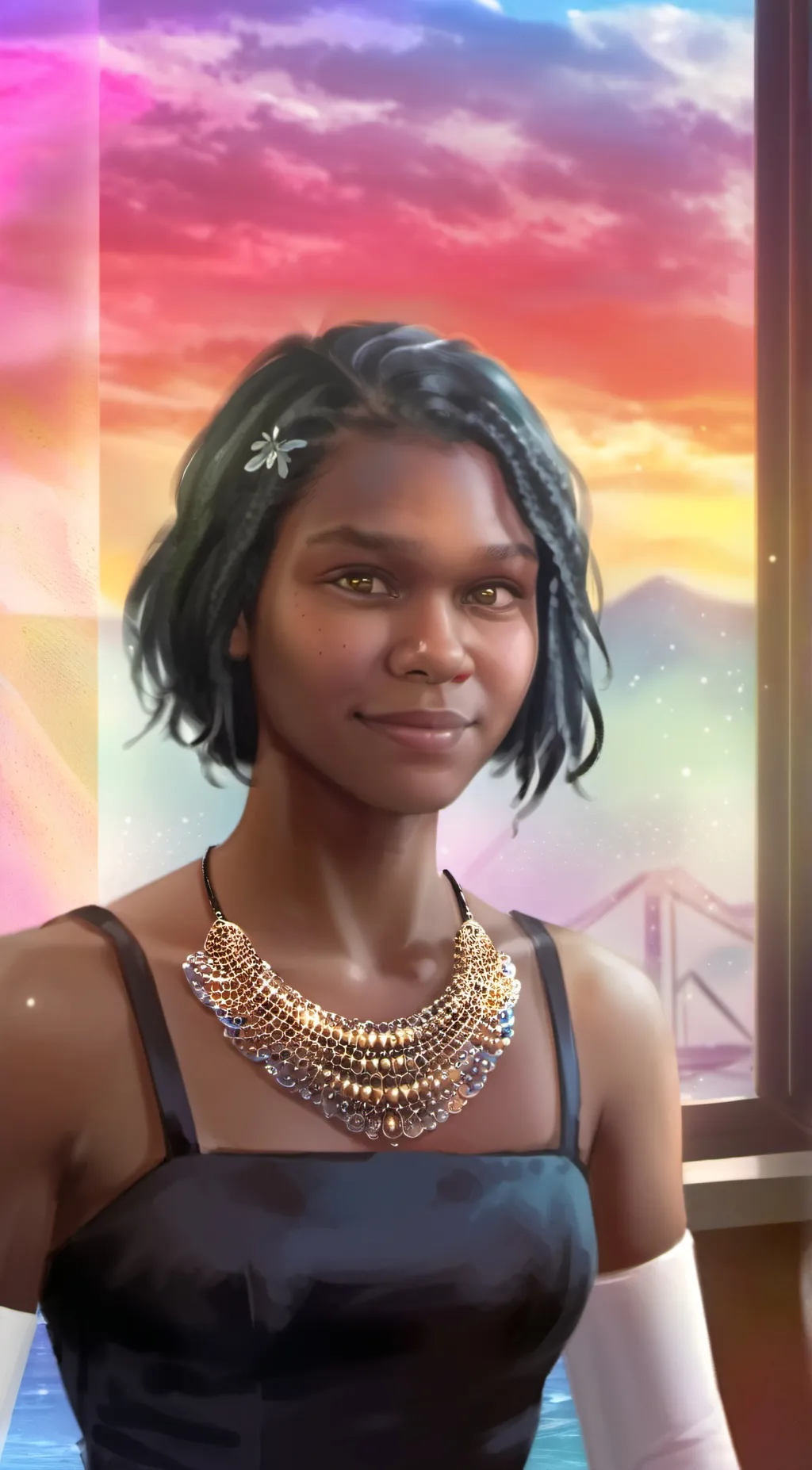 ai character: Gurty  background