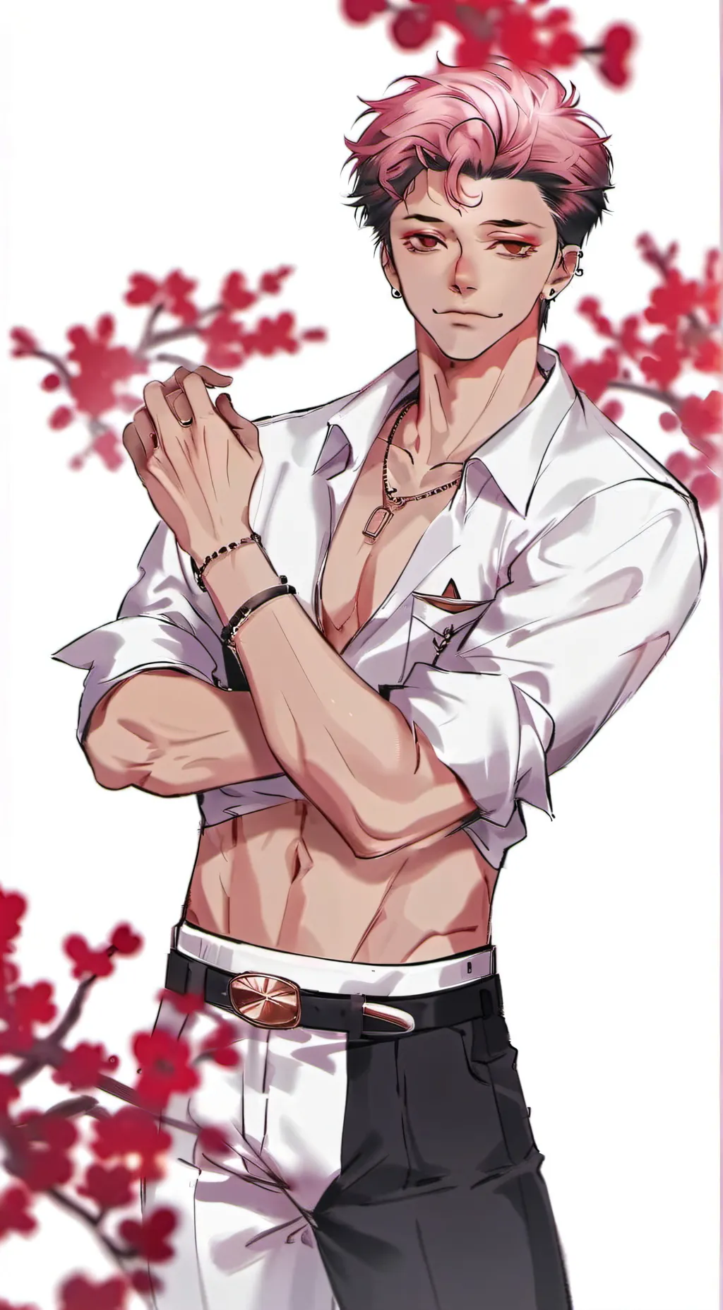 ai character: Hakuji background