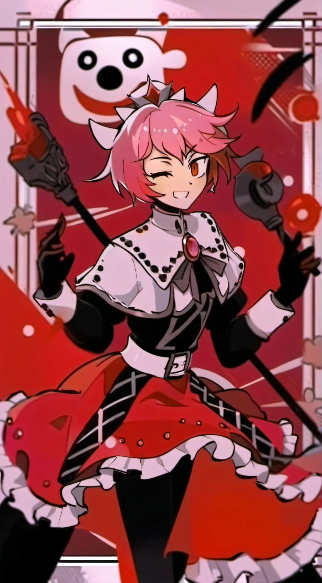 ai character: ●○Alastor○● background