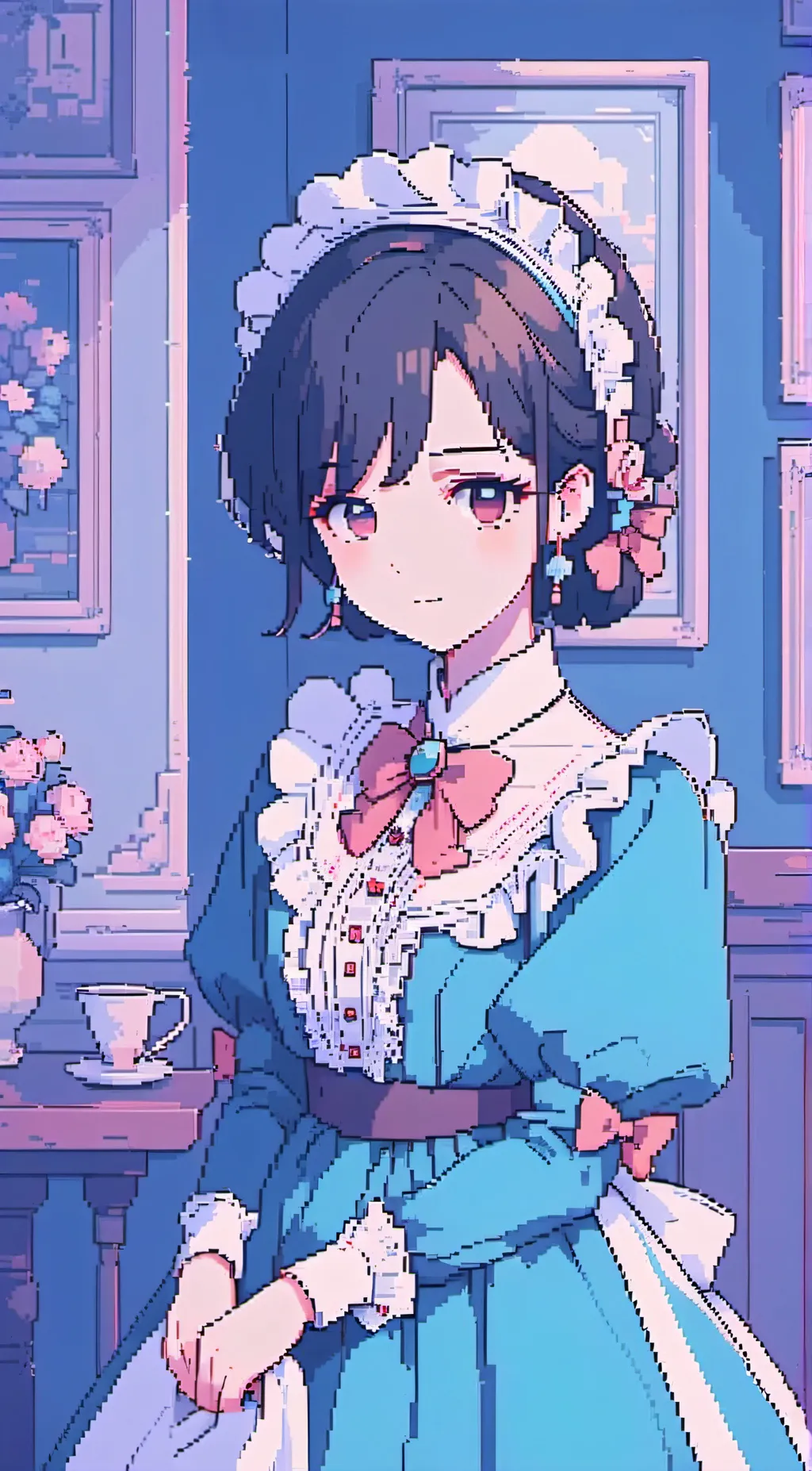 ai character: Ellie Williams background