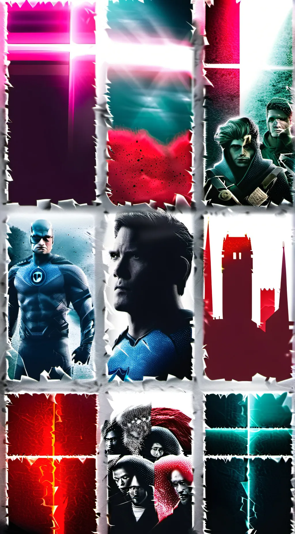 ai character: Titans (Netflix) background