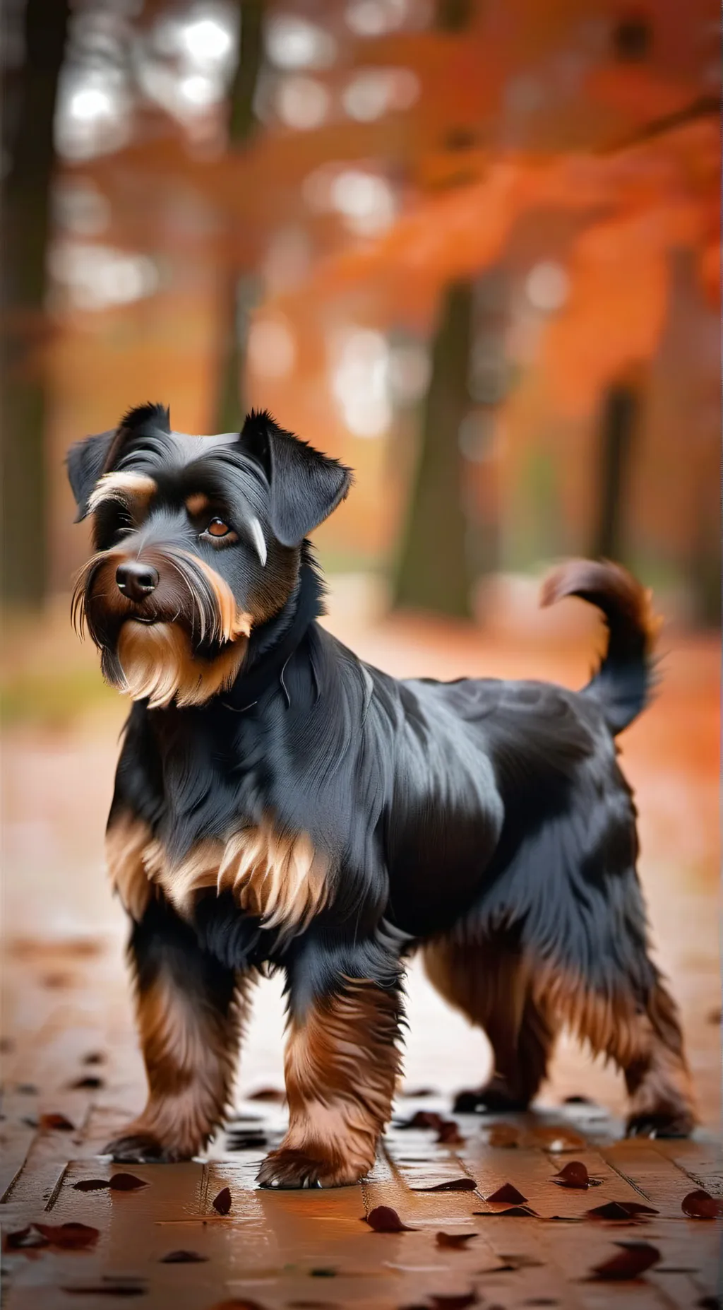 ai character: brownie background