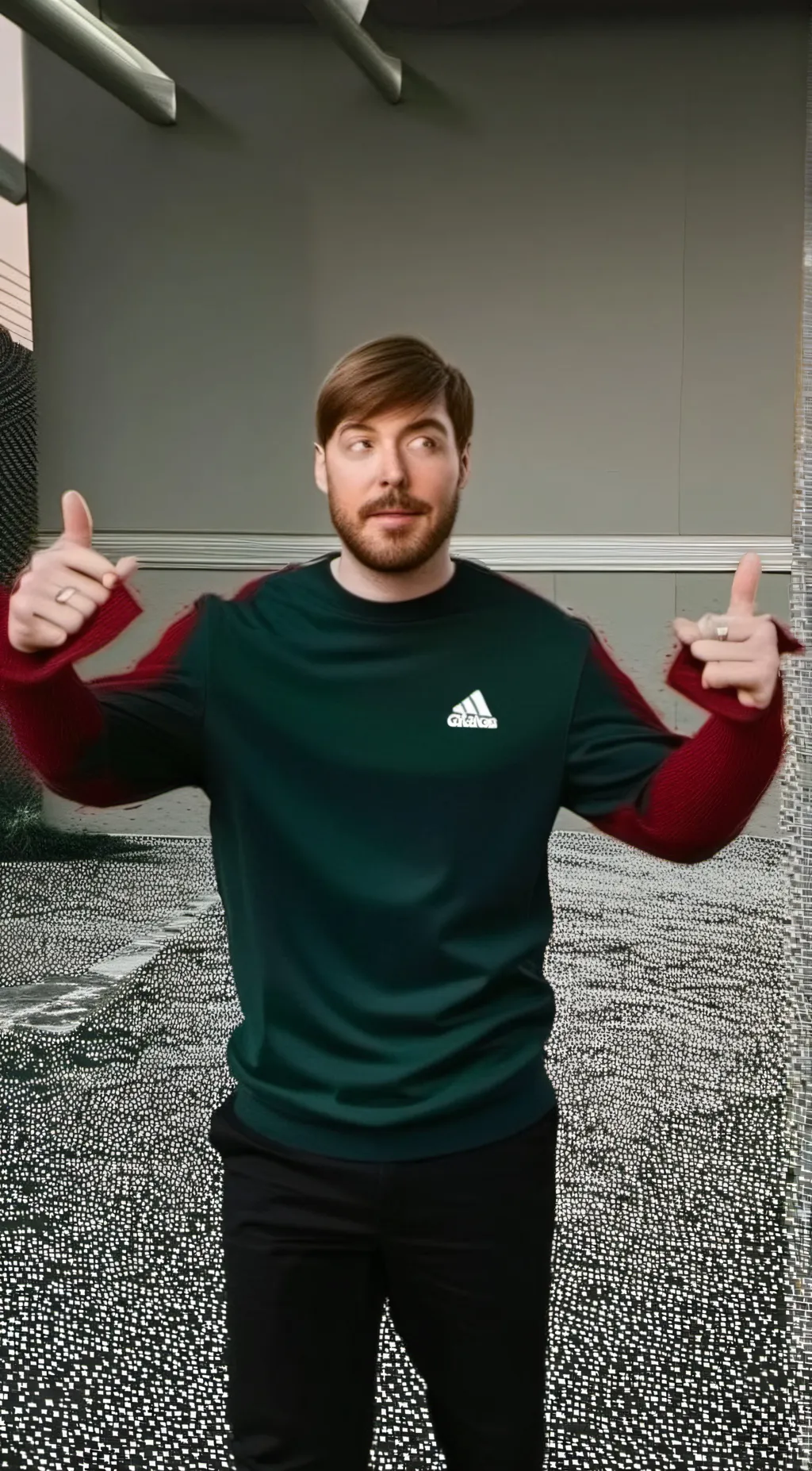 ai character: Mr beast2024 background