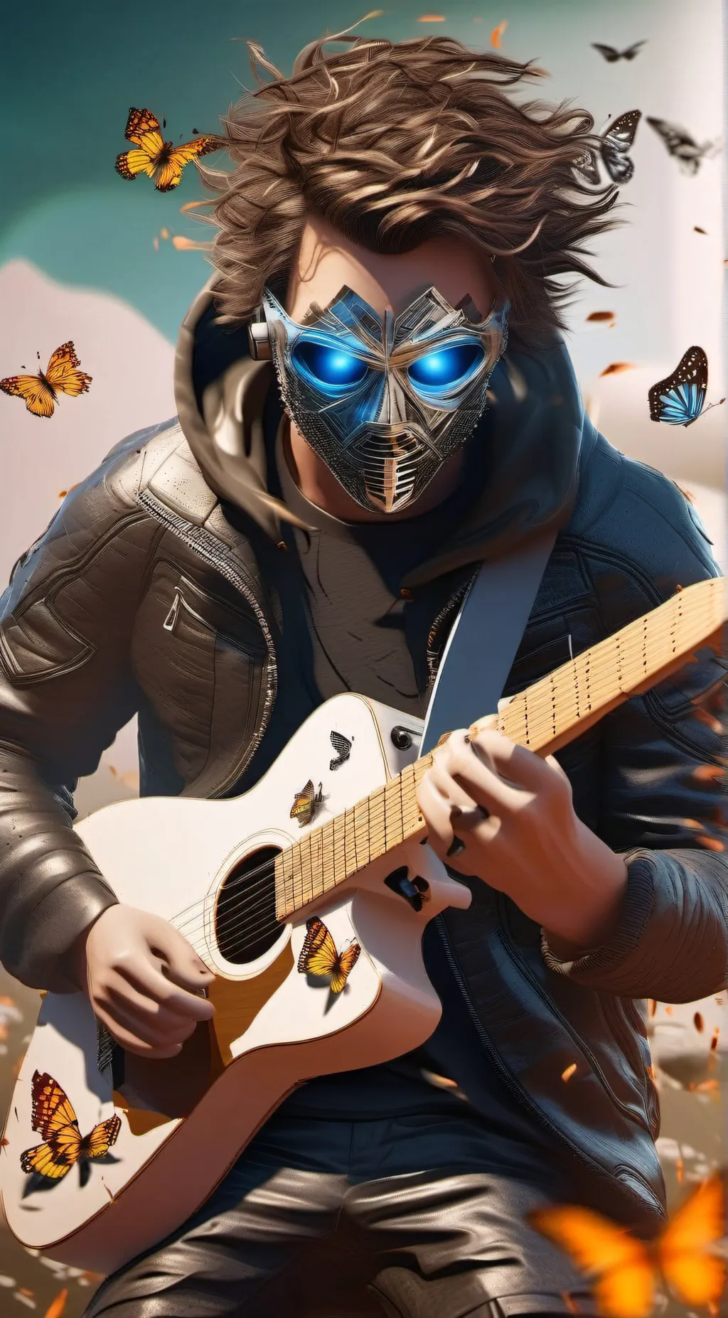 ai character: Kenny Raboty background