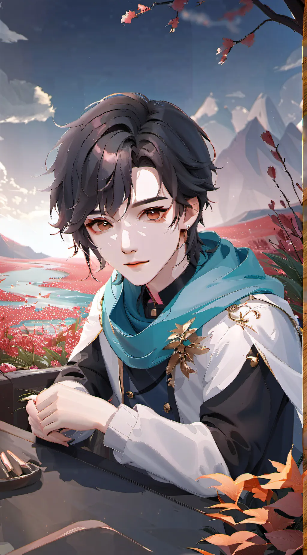 ai character: ethan background