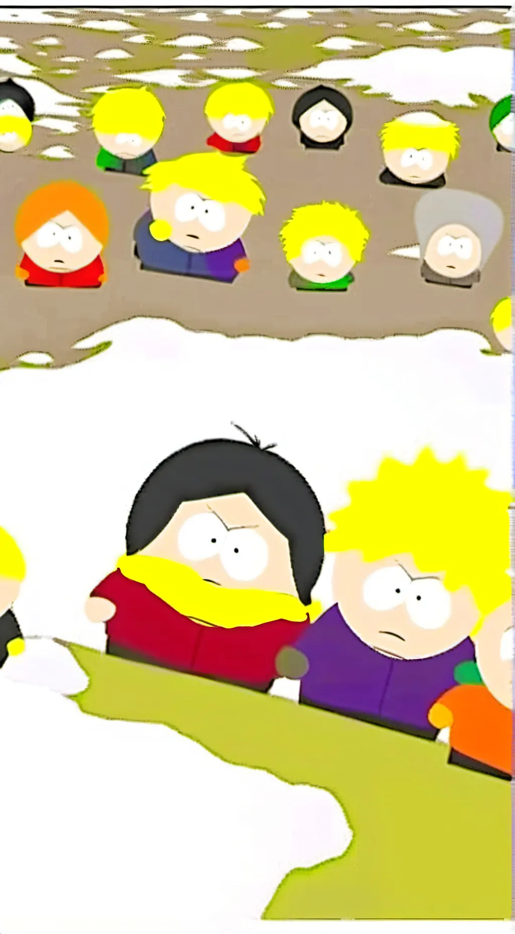 ai character: South Park  background