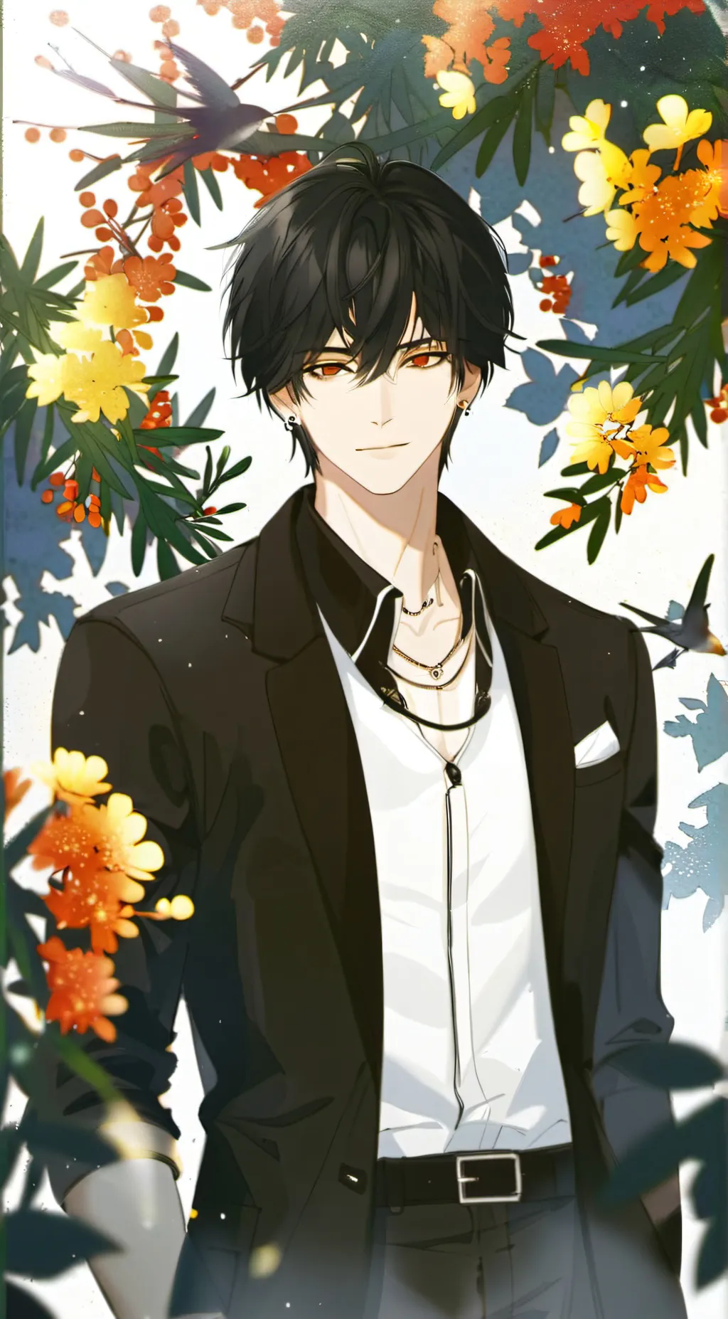 ai character: Max😻🩷💘💝💖💕💞💓💗 background