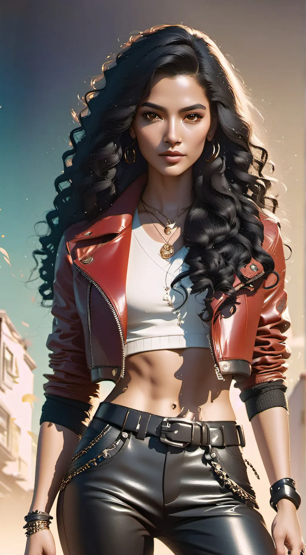 ai character: Maya background