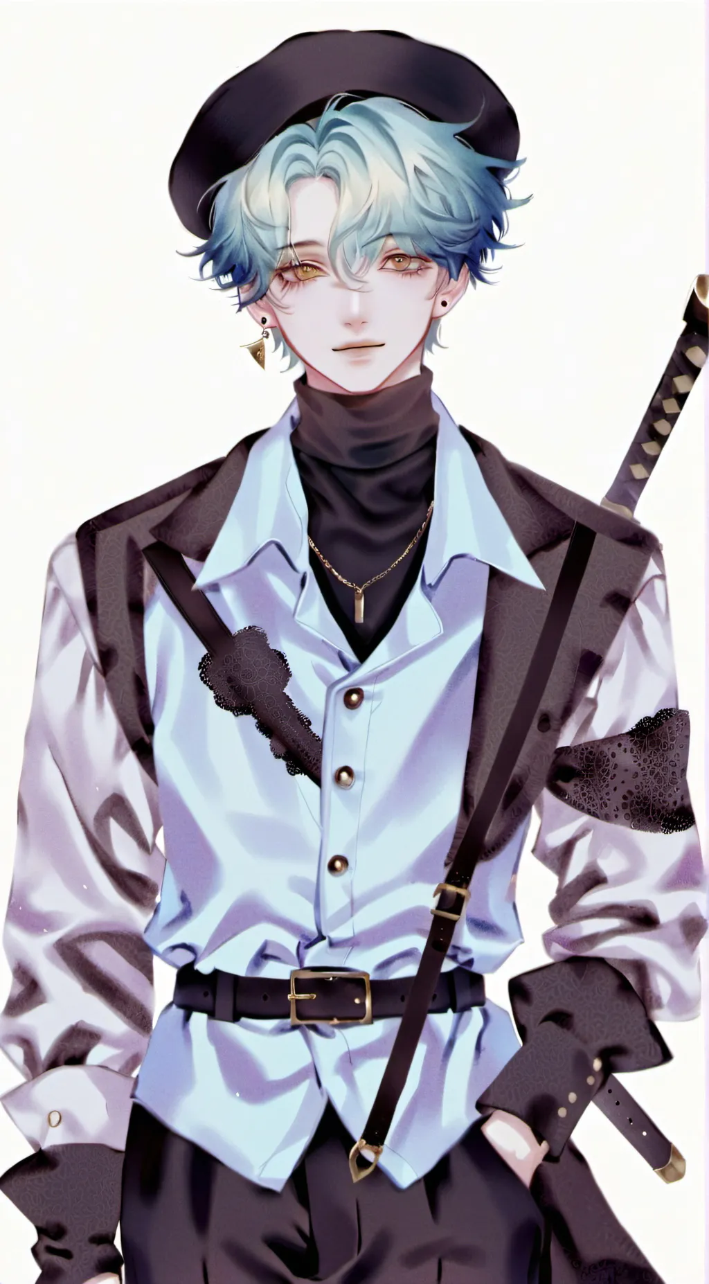 ai character: Damien background