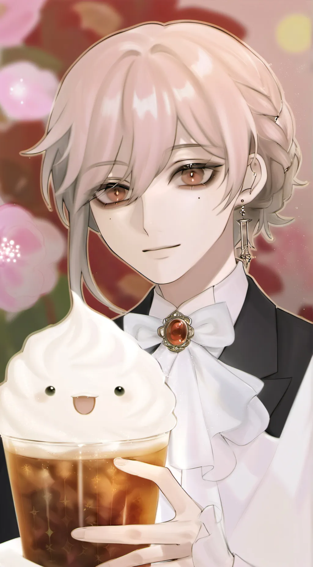 ai character: Waiter Visit!^^~ background