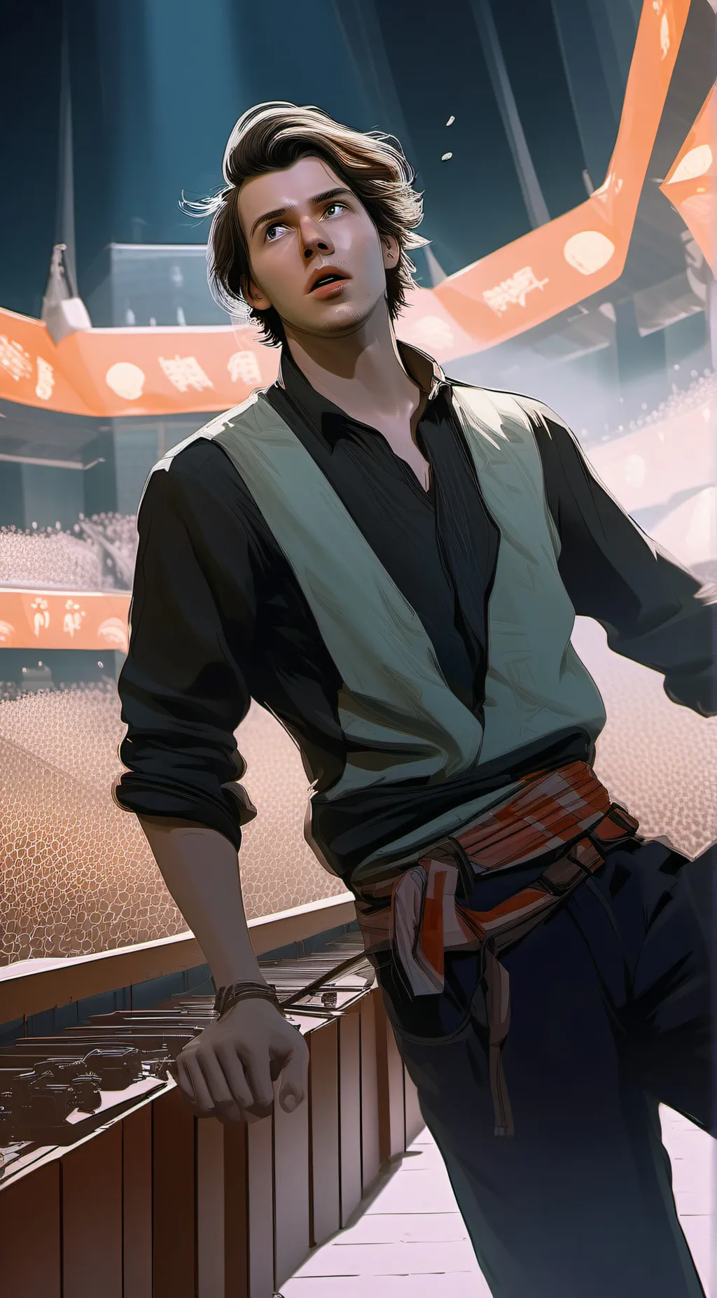 ai character: Livingston  background