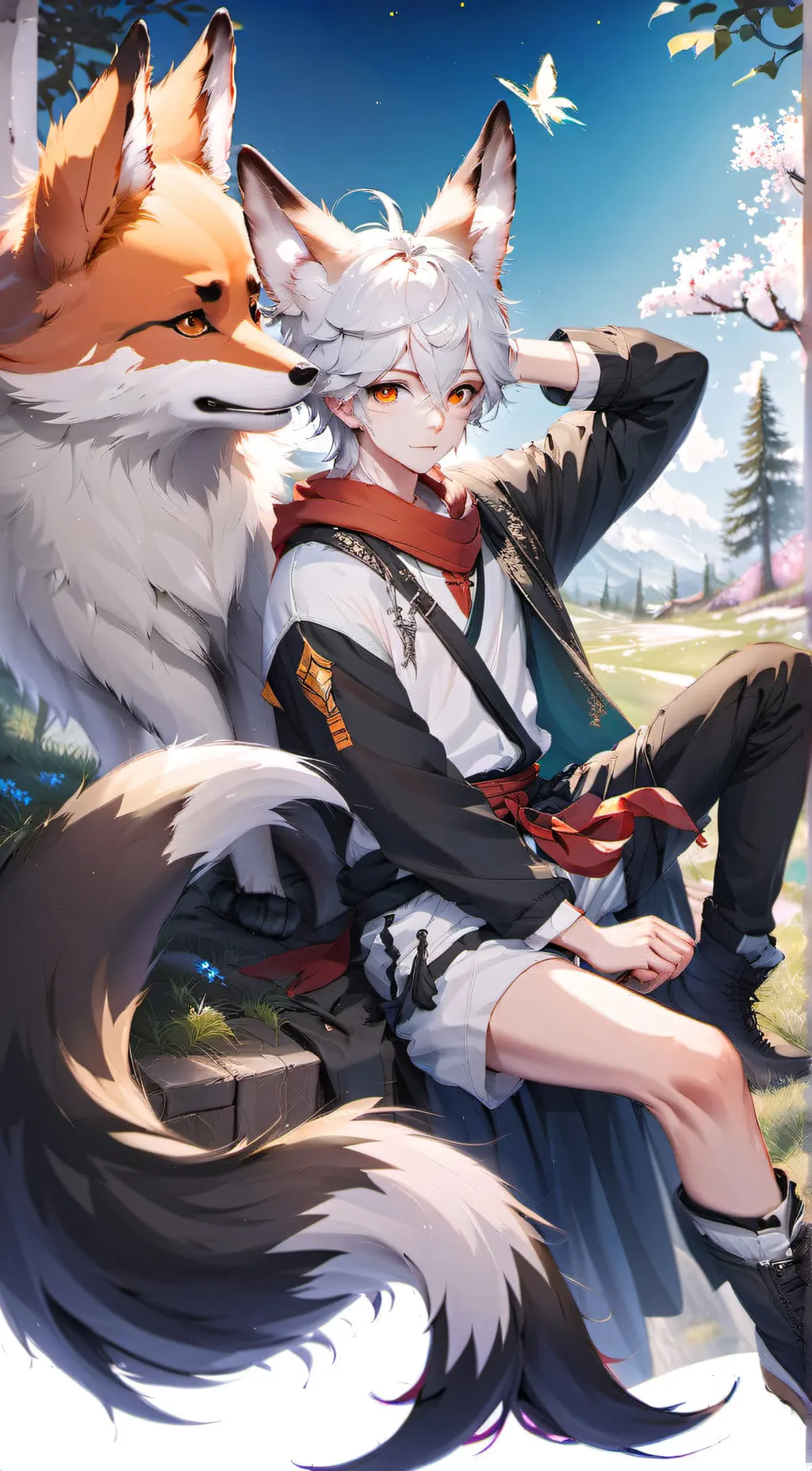 ai character: Liam:3 background