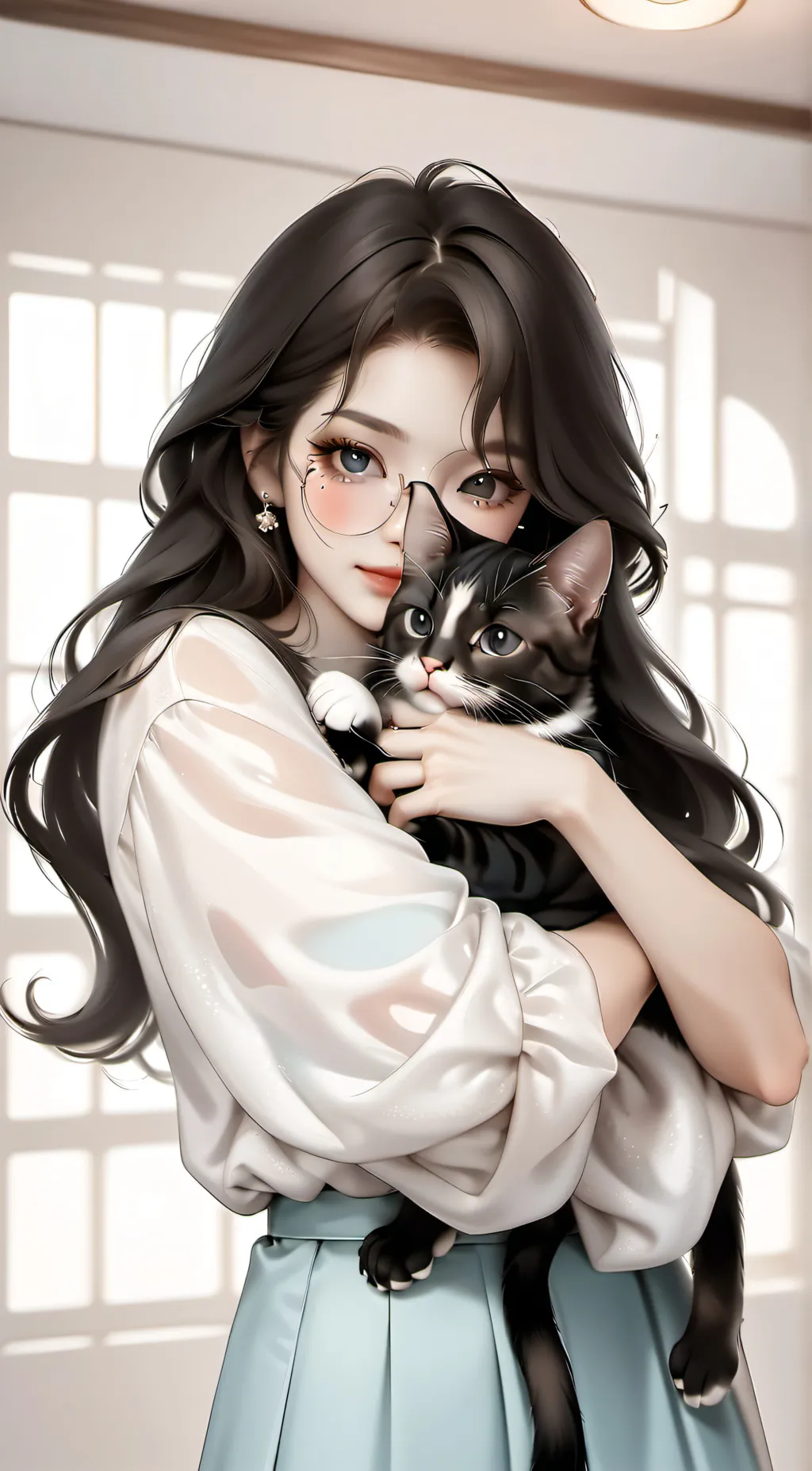 ai character: Cinnamonroll! background