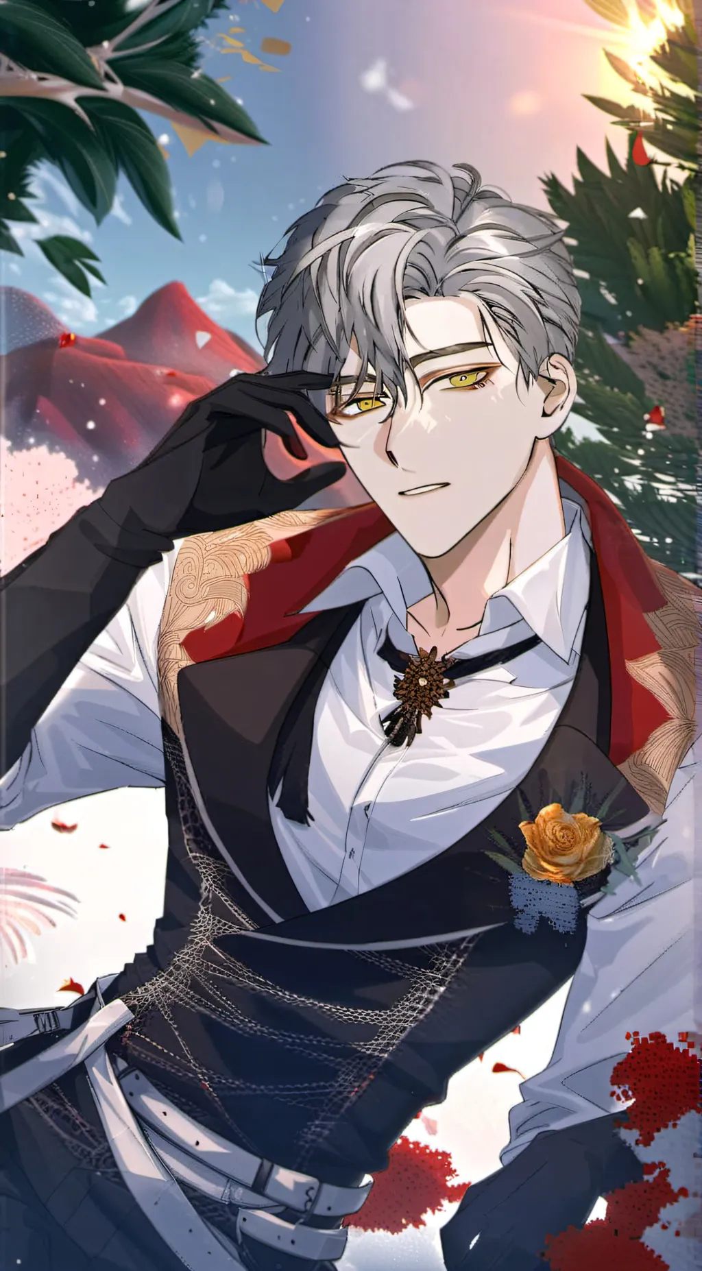 ai character: Sebastian background