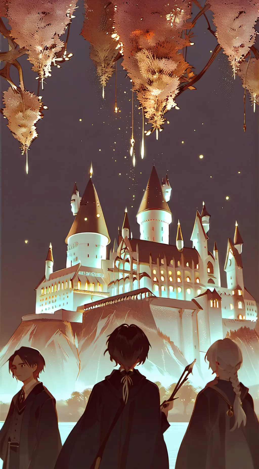 ai character: hogwarts background