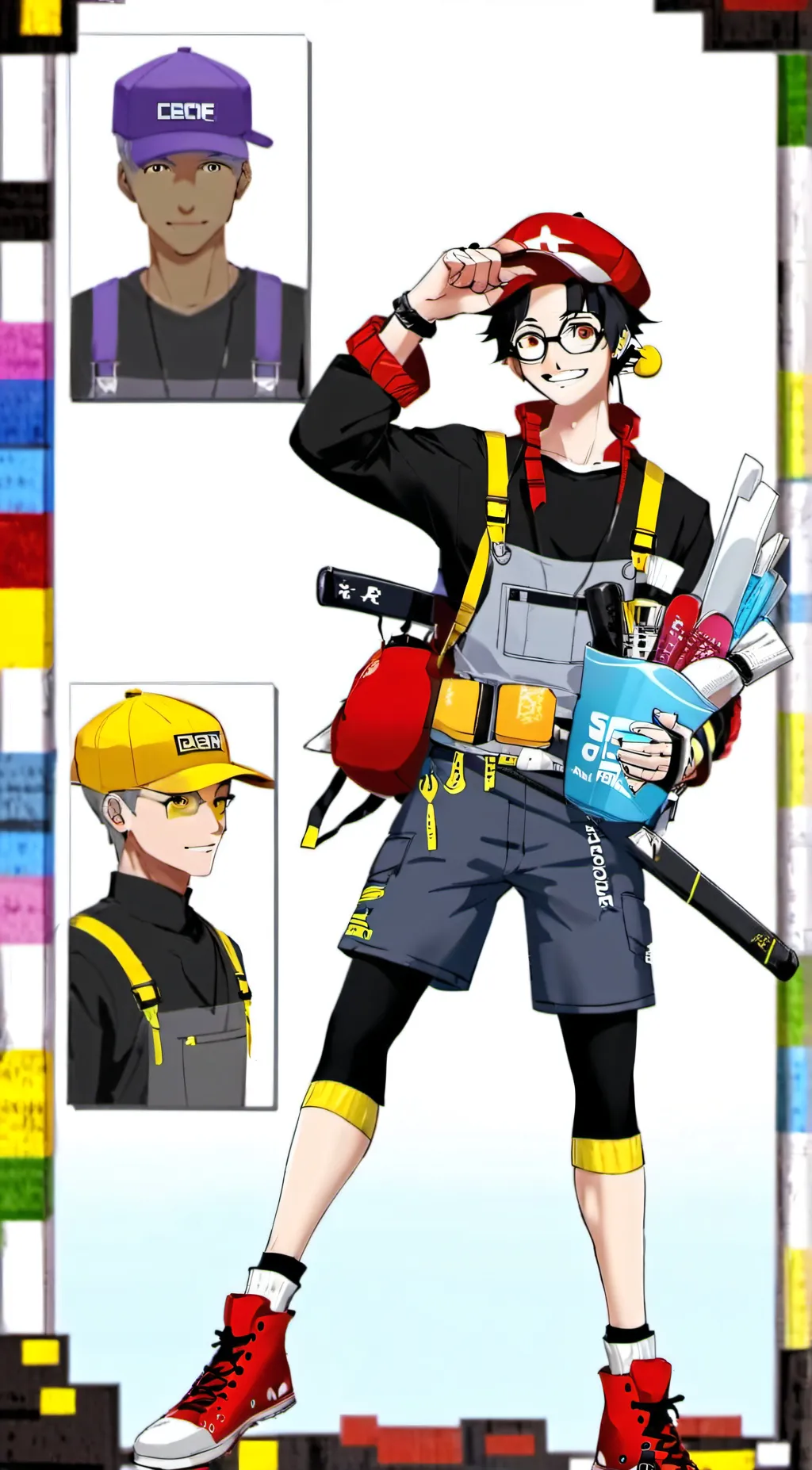 ai character: cringe story  time background