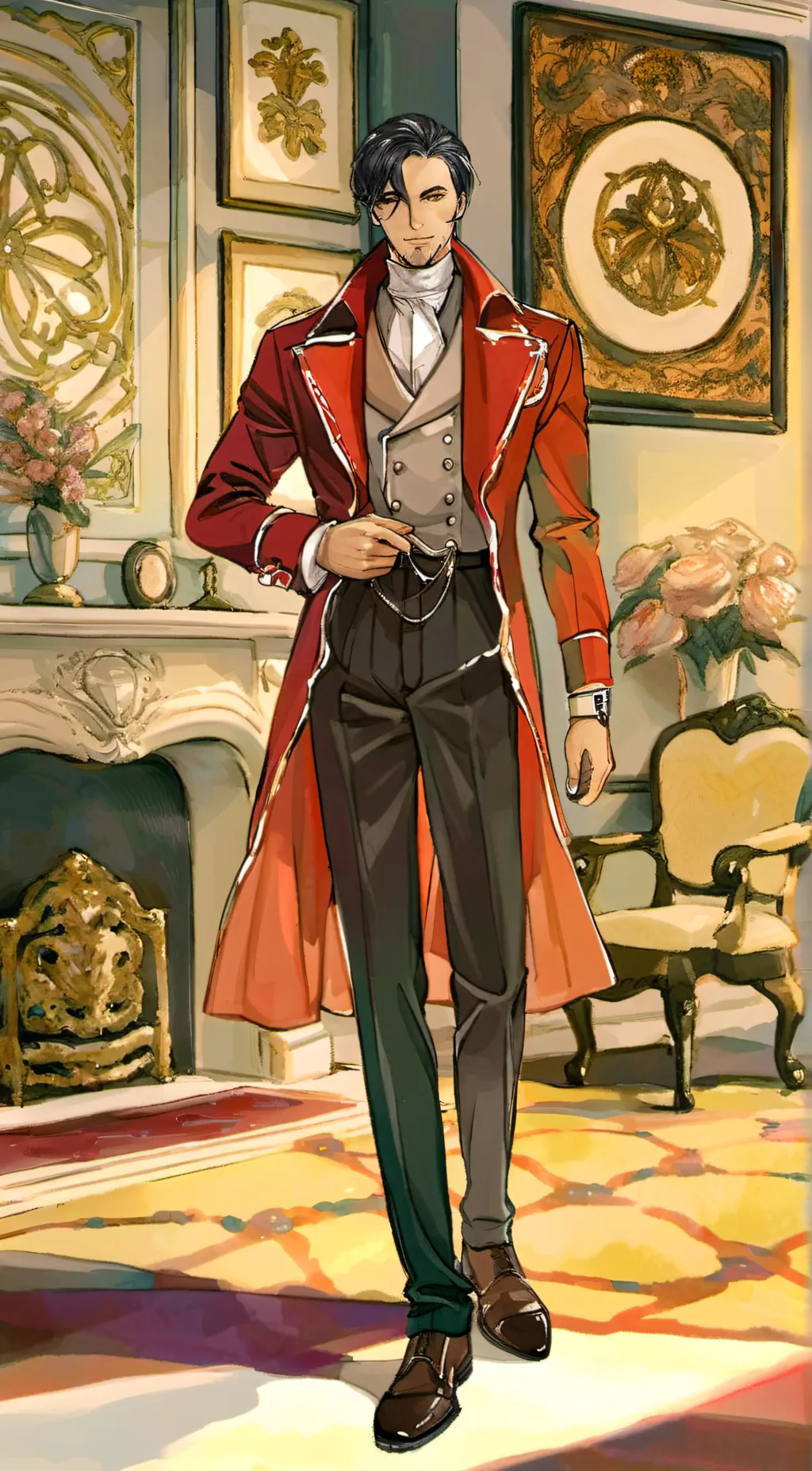 ai character: Mr William background