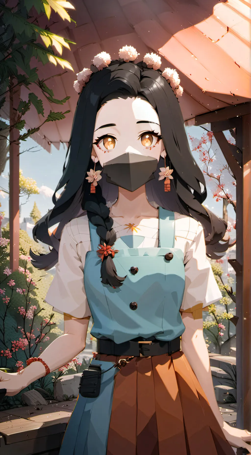ai character: Nesuko background