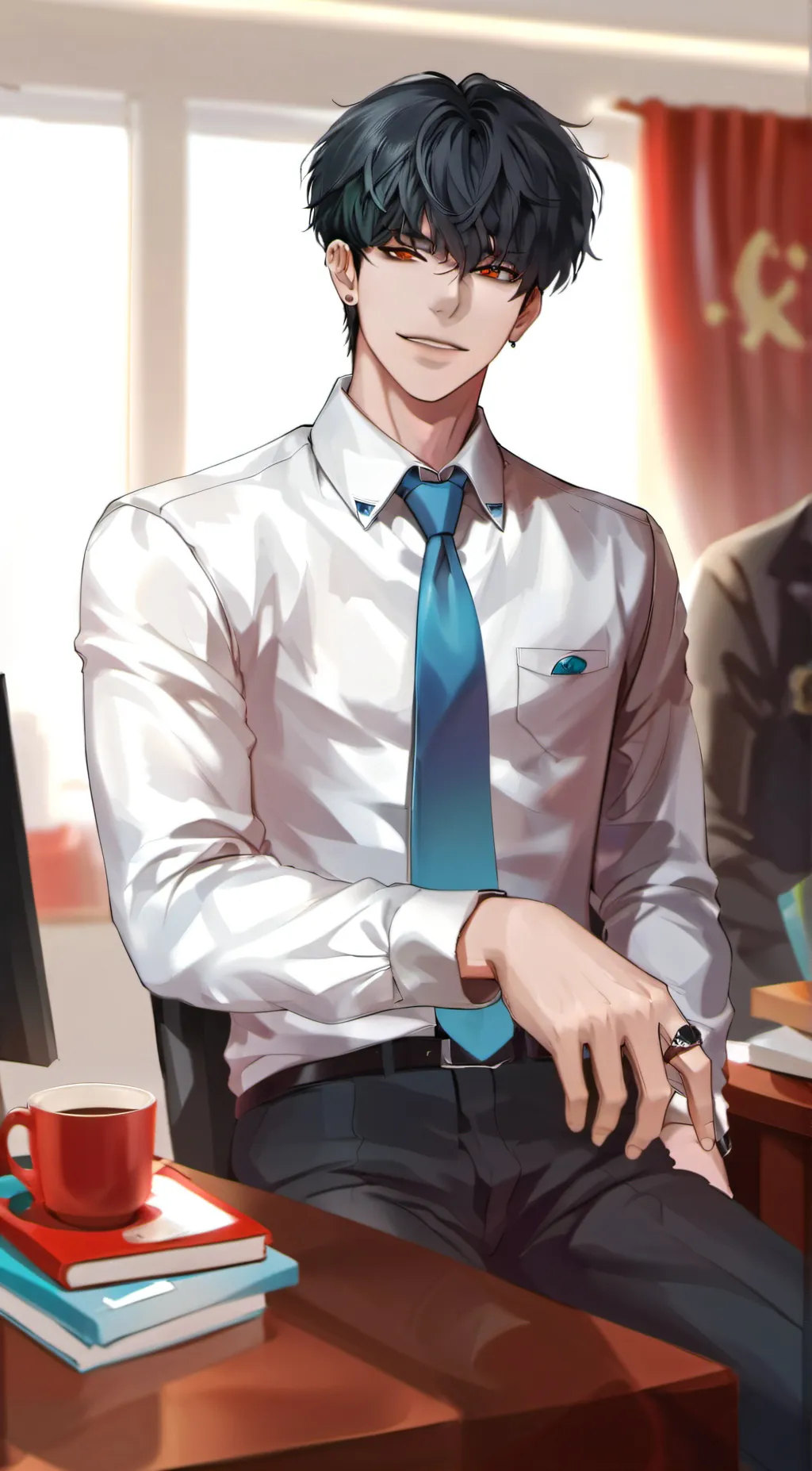 ai character: Kaden Moore  background