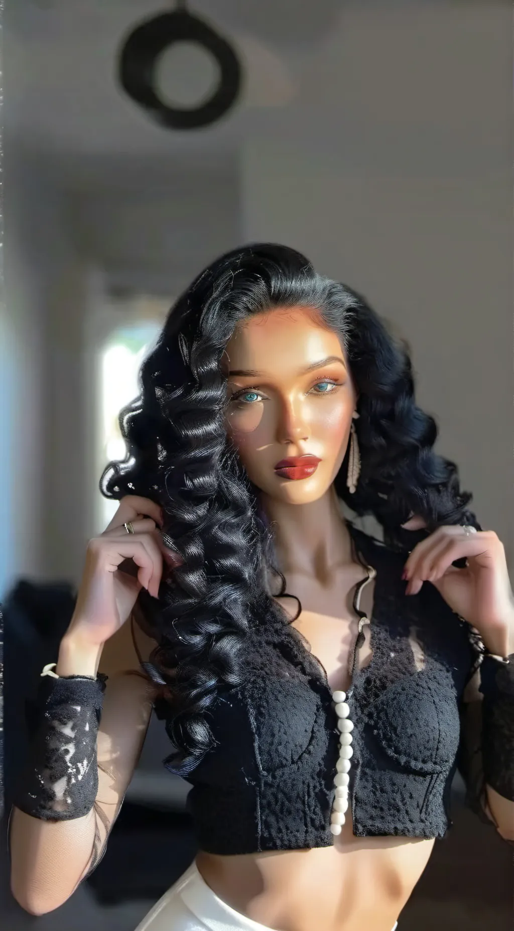 ai character: Lilly background