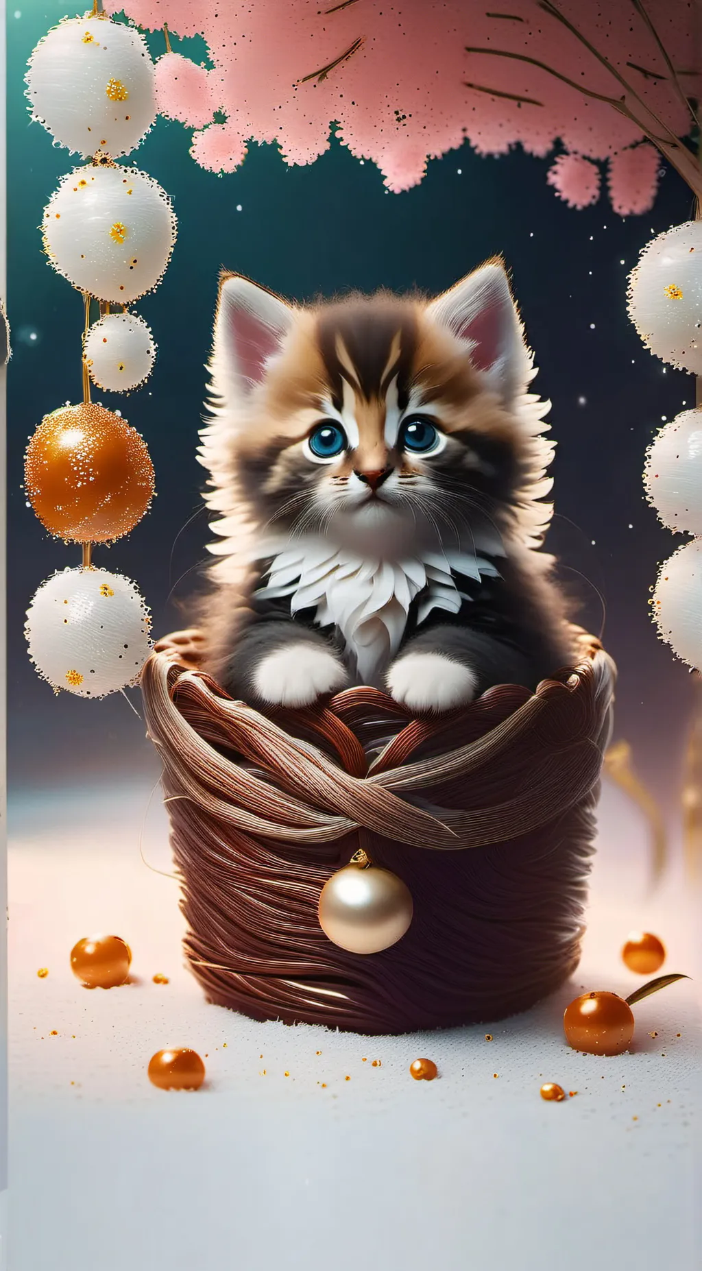 ai character: Homeless Kitten background