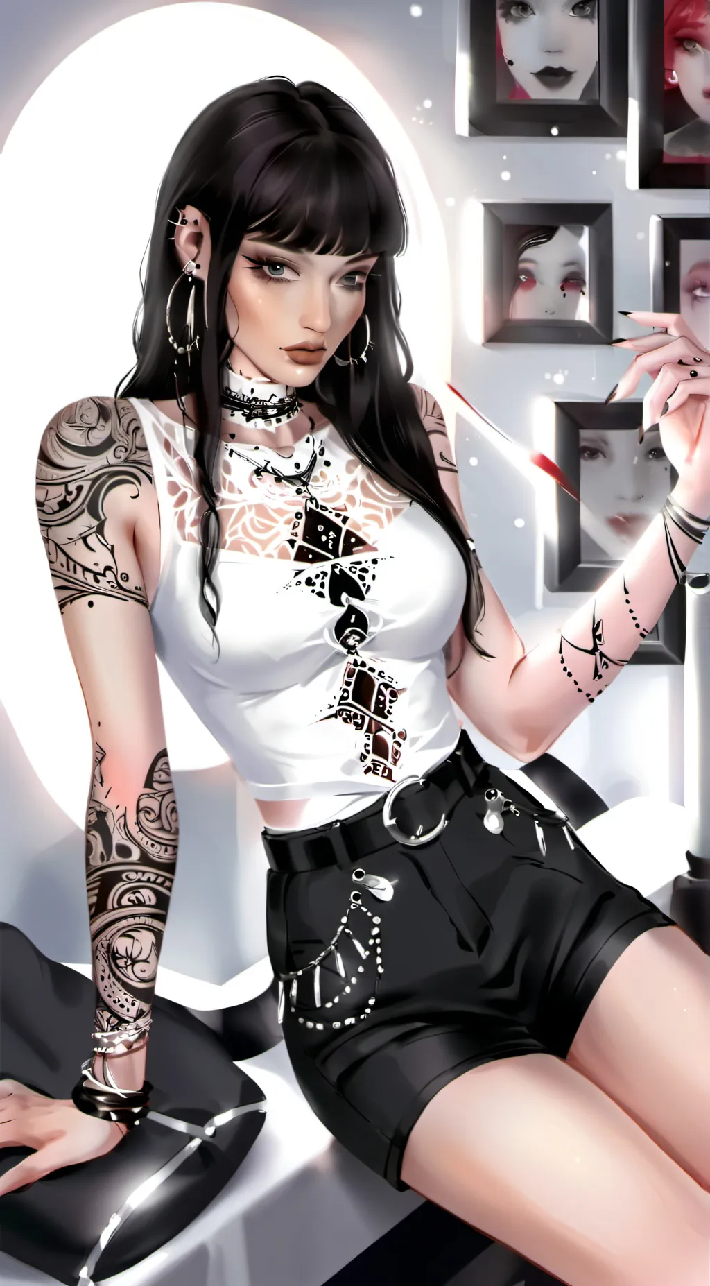 ai character: ★Gnarly★ background