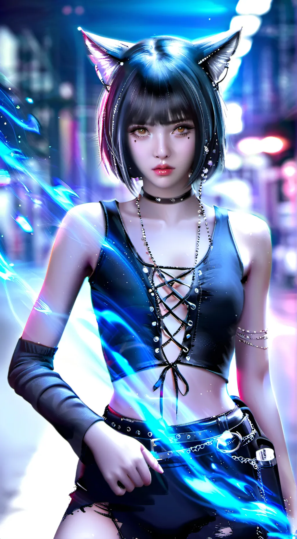 ai character: Umber. background