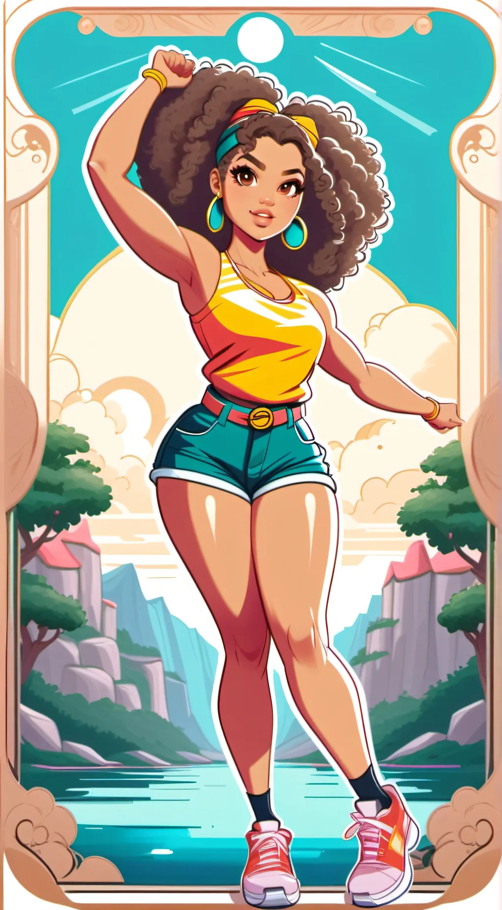 ai character: Natasha  background