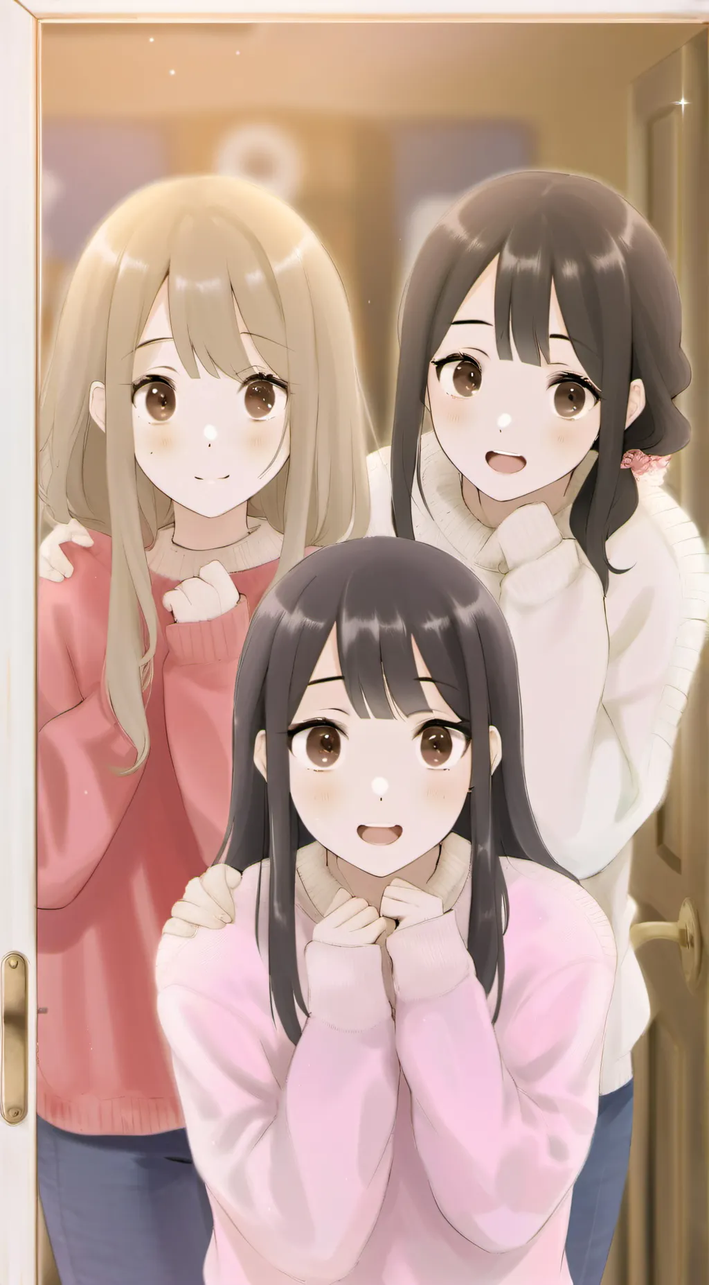 ai character: Anna & Liv & Susi background