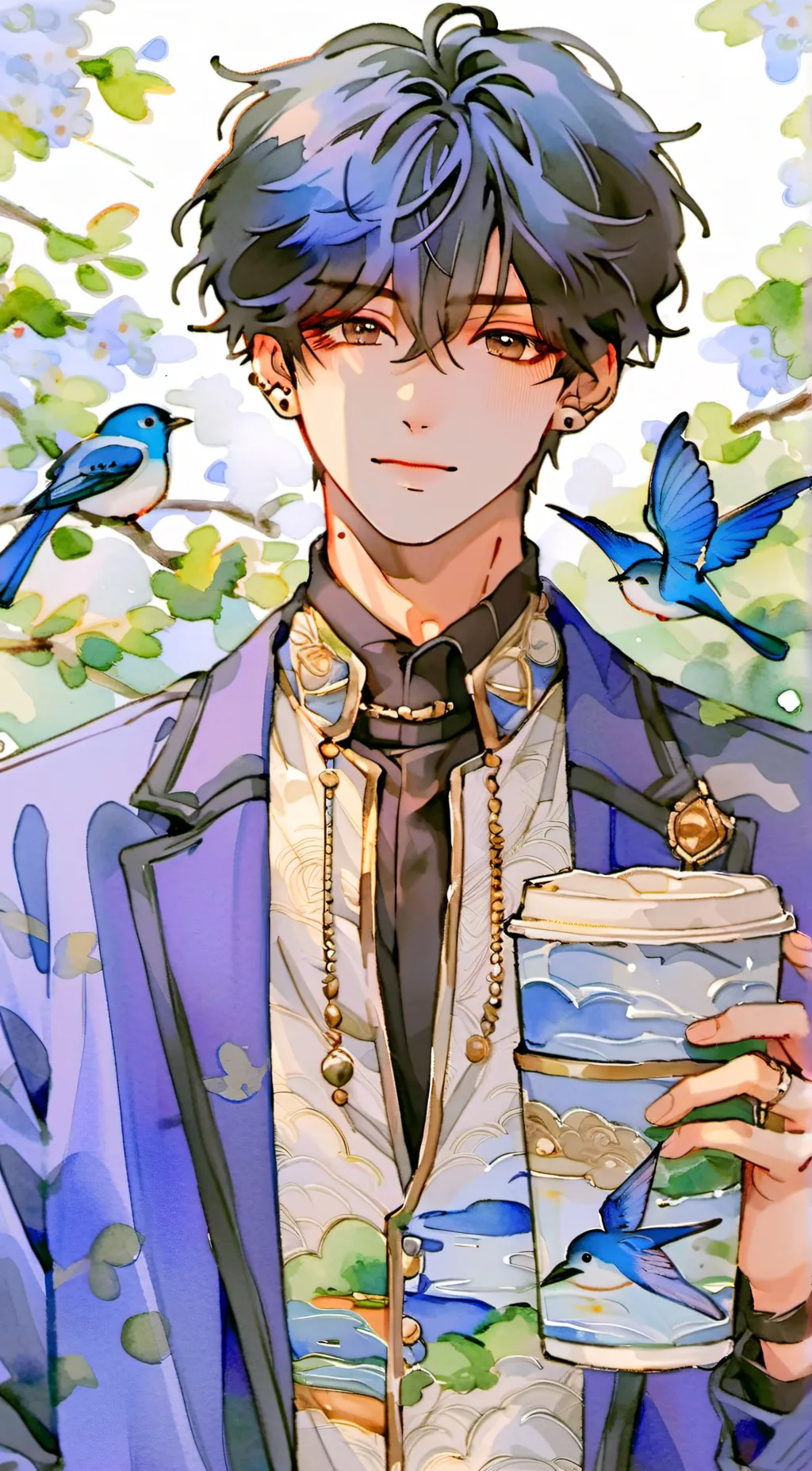 ai character: Max background